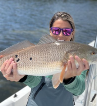 Redfish adventure awaits with Captain Lucas.